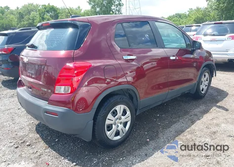 2016 Chevrolet Trax 1Ls from USA, damaged, VIN 3GNCJKSB2GL246346